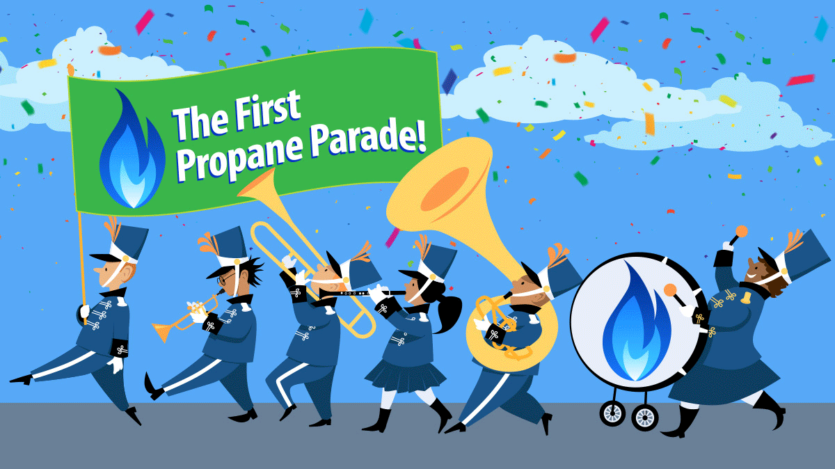 The First Parade for Propane